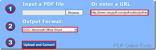 convert URL PDF to Word