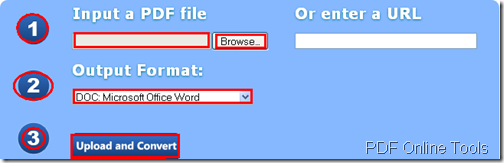 convert local PDF to Word