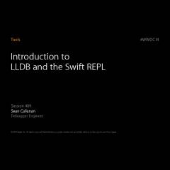 409 Intro to LLDB and the Swift REPL_DF