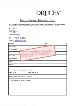 Microsoft Word – Training Contract Application Form 2016.doc