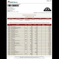 Bank Statement