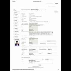 Intership Registration Form