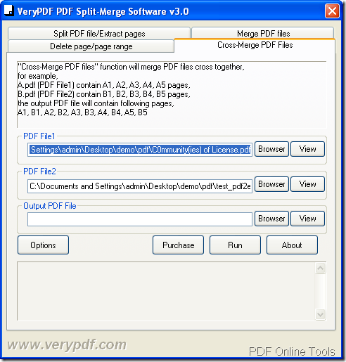 cross-merge PDF