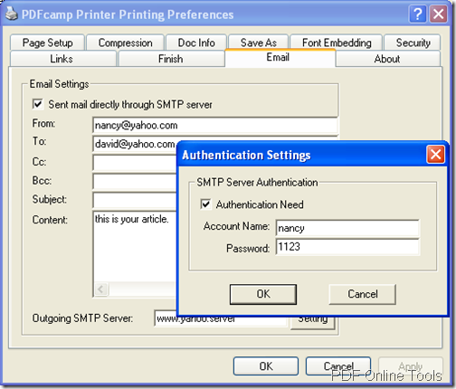 email PDF