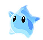mario blue star