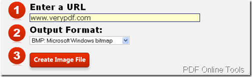 convert webpage to image with the free online tool