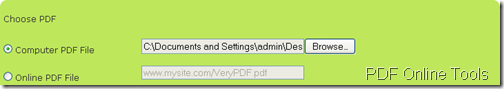 load pdf document to create flipbook