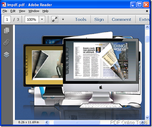 webpage to pdf